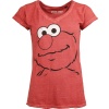 Sesame Street Elmo Charmy Dámské tričko červená - Merchstore.cz