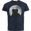 Sesame Street Krümelmonster - Cookie Monster - Moon Light Tričko modrá - Merchstore.cz