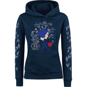 Sněhurka a sedm trpaslíků Just One Bite Dámská mikina s kapucí modrá - Merchstore.cz