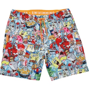 SpongeBob SquarePants OppoSuits - Frenzy Pánské plavky vícebarevný - Merchstore.cz