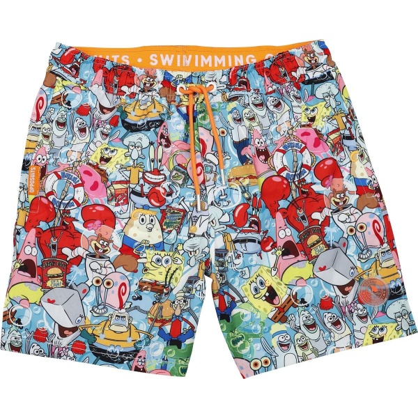 SpongeBob SquarePants OppoSuits - Frenzy Pánské plavky vícebarevný - Merchstore.cz