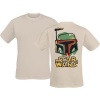 Star Wars Boba Fett - Doodle Tričko přírodní - Merchstore.cz