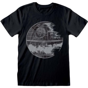 Star Wars Death Star Tričko černá - Merchstore.cz