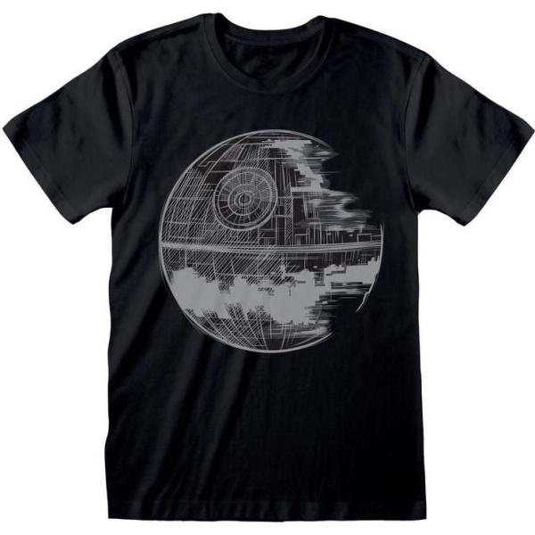 Star Wars Death Star Tričko černá - Merchstore.cz
