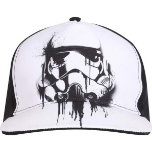 Star Wars Kšiltovka Dripping Stormtrooper Baseballová kšiltovka bílá - Merchstore.cz