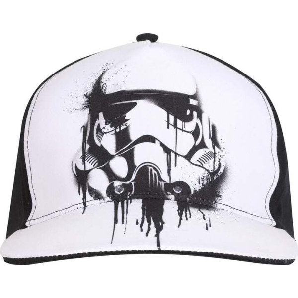 Star Wars Kšiltovka Dripping Stormtrooper Baseballová kšiltovka bílá - Merchstore.cz