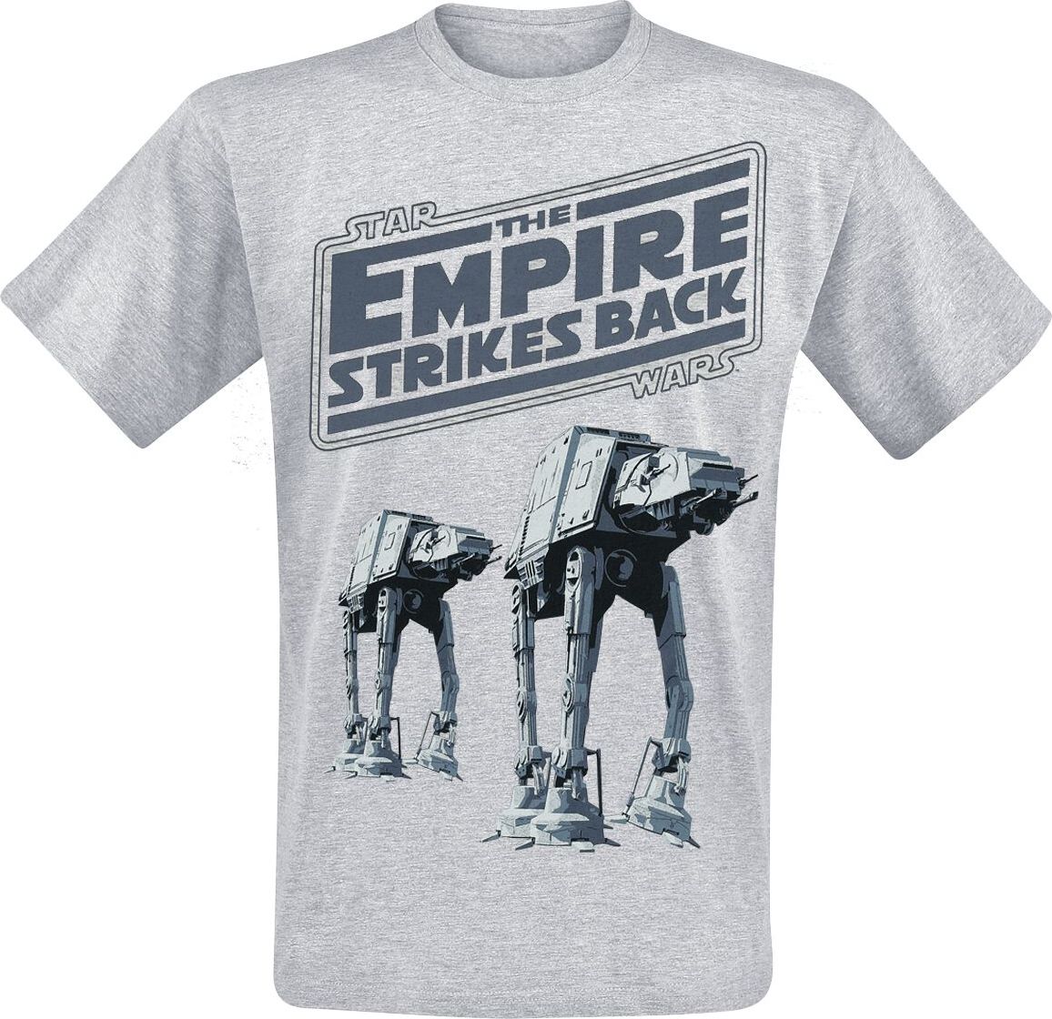 Star Wars The Empire Strikes Back Tričko šedá - Merchstore.cz Star Wars The Empire Strikes Back Tričko šedá - Merchstore.cz