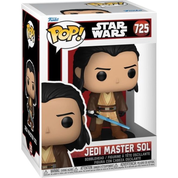 Star Wars Vinylová figurka č.725 The Acolyte - Jedi Master Sol Sberatelská postava vícebarevný - Merchstore.cz