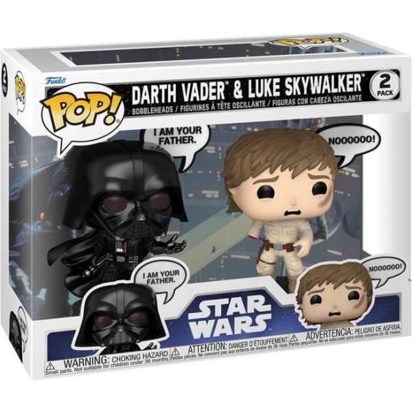 Star Wars Vinylové figurky Darth Vader and Luke Skywalker (balení 2 ks) Sberatelská postava standard - Merchstore.cz