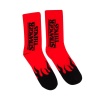 Stranger Things Red Flame Ponožky cervená/cerná - Merchstore.cz