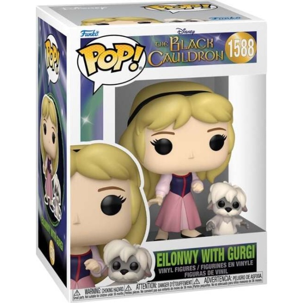 Taran und der Zauberkessel Vinylová figurka č.1588 Eilonwy with Gurgi Sberatelská postava standard - Merchstore.cz