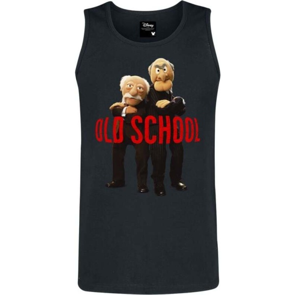 The Muppets Old School Tank top černá - Merchstore.cz