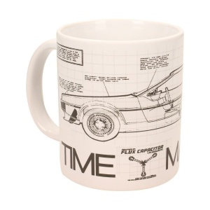 Back To The Future Time Machine Hrnek standard - Merchstore.cz