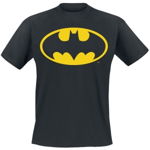 Batman Classic Logo Tričko černá - Merchstore.cz