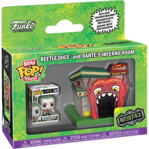 Beetlejuice Vinylová figurka Dantes Inferno Room (Bitty Pop! Town) Sberatelská postava standard - Merchstore.cz