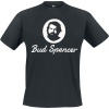 Bud Spencer Logo Tričko černá - Merchstore.cz
