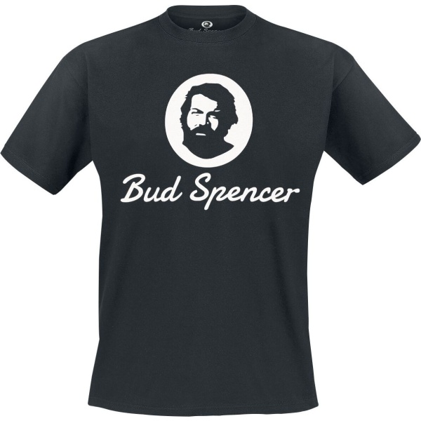 Bud Spencer Logo Tričko černá - Merchstore.cz
