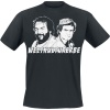 Bud Spencer Weltkulturerbe Tričko černá - Merchstore.cz