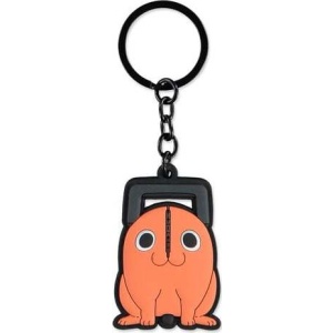 Chainsaw Man Chainsaw Man - Pochita Klíčenka cerná/oranžová - Merchstore.cz