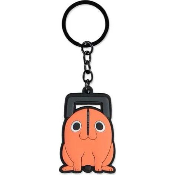 Chainsaw Man Chainsaw Man - Pochita Klíčenka cerná/oranžová - Merchstore.cz
