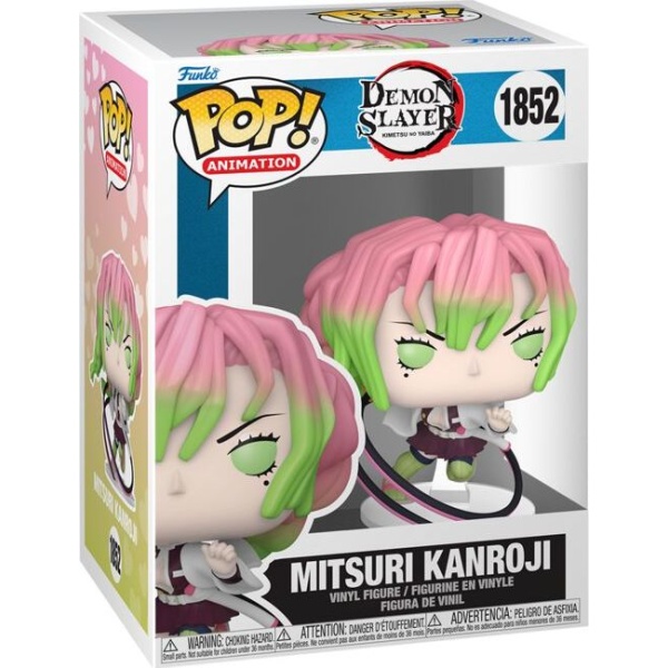 Demon Slayer Vinylová figurka č.1852 Mitsuri Kanroji (Attack) Sberatelská postava standard - Merchstore.cz