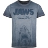 Der weisse Hai Jaws - Poster Tričko modrá - Merchstore.cz