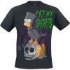 Die Simpsons Bart Raven Tričko černá - Merchstore.cz