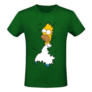 Die Simpsons Homer Tričko zelená - Merchstore.cz