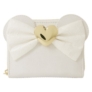 Disney Loungefly - Wedding Wallet Peněženka bílá/zlatá - Merchstore.cz