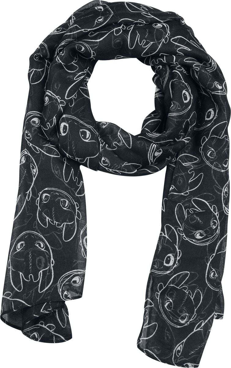 Drachenzähmen leicht gemacht Light Up Šátek/šála vícebarevný - Merchstore.cz Drachenzähmen leicht gemacht Light Up Šátek/šála vícebarevný - Merchstore.cz