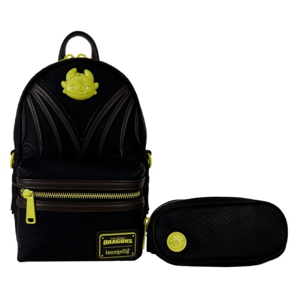 Drachenzähmen leicht gemacht Loungefly - Ohnezahn Taška pres rameno černá - Merchstore.cz