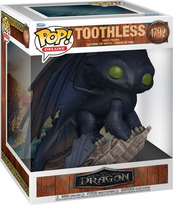 Drachenzähmen leicht gemacht Vinylová figurka č.1792 Toothless (Pop! Deluxe) Sberatelská postava vícebarevný - Merchstore.cz Drachenzähmen leicht gemacht Vinylová figurka č.1792 Toothless (Pop! Deluxe) Sberatelská postava vícebarevný - Merchstore.cz
