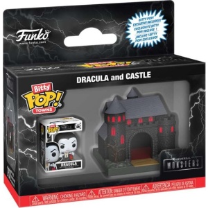 Dracula Dracula's Castle Universal Monsters (Bitty Pop! Town) Vinyl Figur Sberatelská postava standard - Merchstore.cz