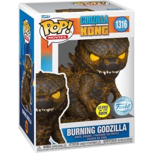 Godzilla Vinylová figurka č.1316 Burning Godzilla (svítí v tmě) Sberatelská postava standard - Merchstore.cz