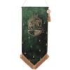 Harry Potter Vlajka Zmijozel dekorace vícebarevný - Merchstore.cz