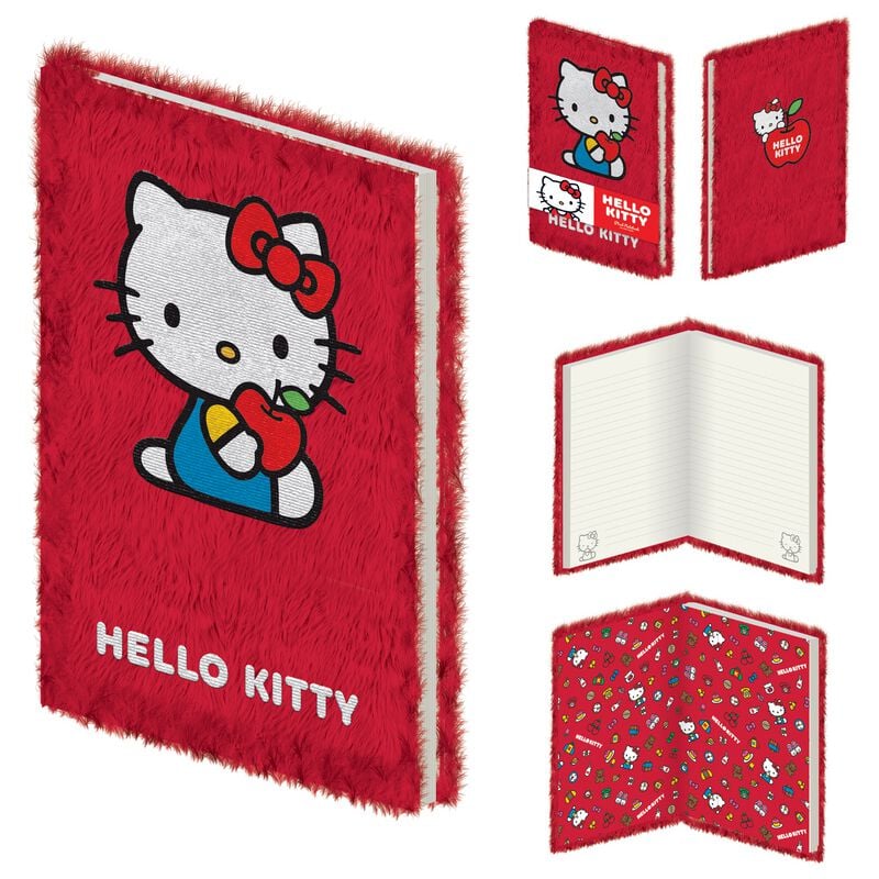 Hello Kitty Hello Kitty Notes cervená/modrá - Merchstore.cz Hello Kitty Hello Kitty Notes cervená/modrá - Merchstore.cz