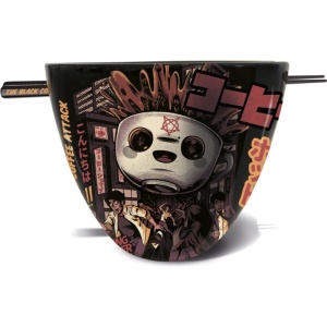 Ilustrata Miska na ramen a paličky The Black Coffee Attack Podnosy vícebarevný - Merchstore.cz