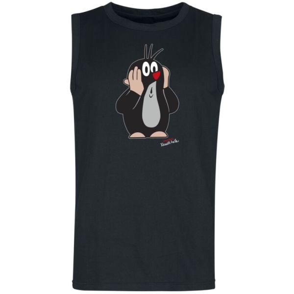krtek Mole Tank top černá - Merchstore.cz