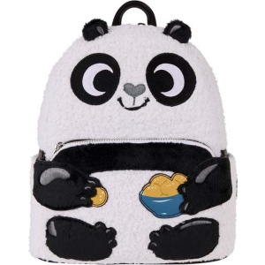 Kung Fu Panda Loungefly - Po Batoh cerná/bílá - Merchstore.cz