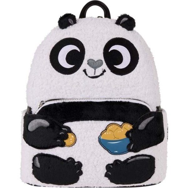 Kung Fu Panda Loungefly - Po Batoh cerná/bílá - Merchstore.cz