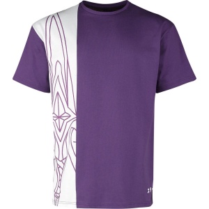 League Of Legends Star Guardian - Akali Tričko bílá / fialová - Merchstore.cz