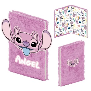 Lilo & Stitch Angel Notes růžová - Merchstore.cz