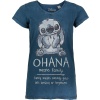 Lilo & Stitch Las Ohana Dámské tričko modrá - Merchstore.cz