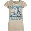 Lilo & Stitch Not Today Dámské tričko přírodní - Merchstore.cz