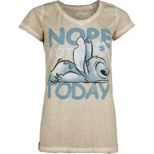 Lilo & Stitch Not Today Dámské tričko přírodní - Merchstore.cz