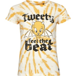 Looney Tunes Tweety - Feel The Beat Dámské tričko vícebarevný - Merchstore.cz
