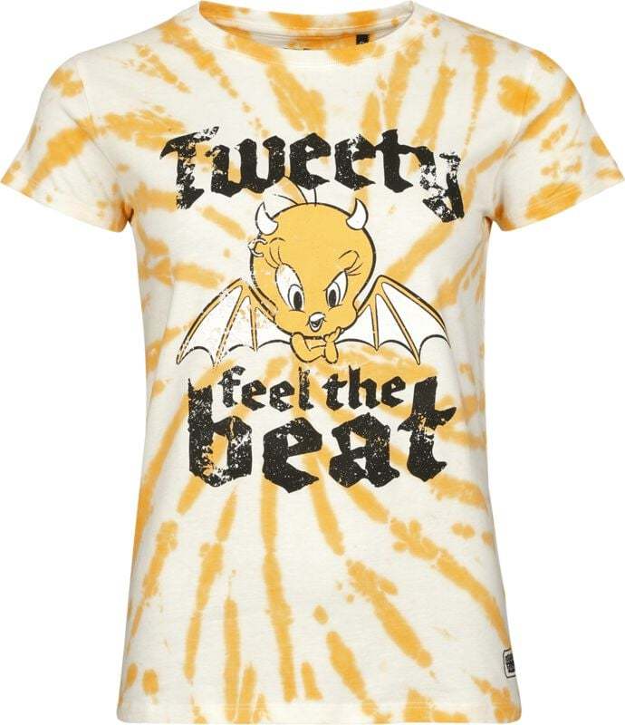 Looney Tunes Tweety - Feel The Beat Dámské tričko vícebarevný - Merchstore.cz Looney Tunes Tweety - Feel The Beat Dámské tričko vícebarevný - Merchstore.cz