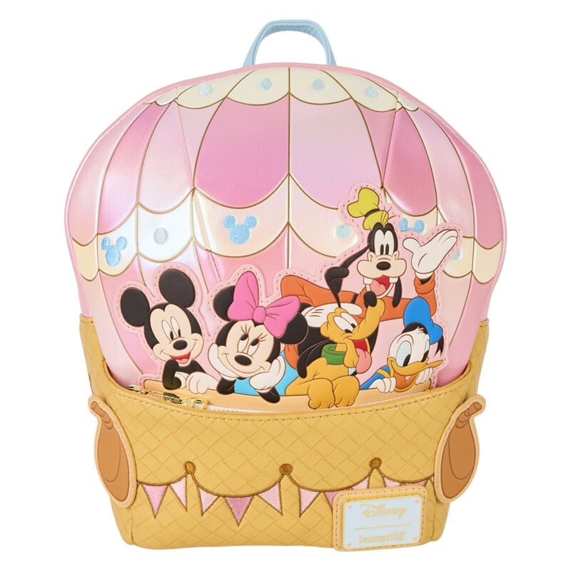 Mickey & Minnie Mouse Loungefly - Mickey & Friends - Figural Hot Air Balloon Batoh standard - Merchstore.cz Mickey & Minnie Mouse Loungefly - Mickey & Friends - Figural Hot Air Balloon Batoh standard - Merchstore.cz