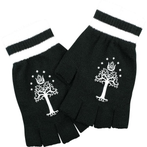Pán prstenů Gondor rukavice bez prstů černá - Merchstore.cz
