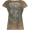 Pán prstenů Middle Earth Dámské tričko béžová - Merchstore.cz
